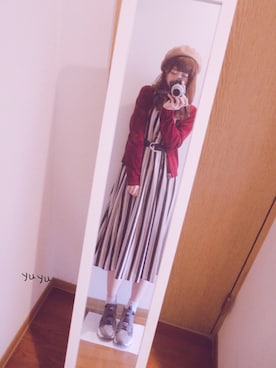 yu-yuさん（レディース・162cm）の秋コーディネート