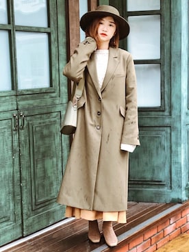「Accessorize（アクセサライズ）のアイテム」を使った、如如RuRuさん（レディース・152cm）の春コーディネート