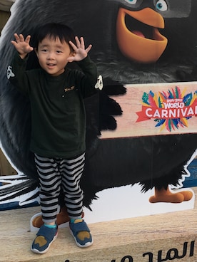 a.k85さん(キッズ・100cm)の冬コーディネート