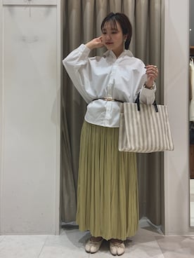 「techichi terrace」｜ｳ ｯ ﾃﾞｨさん（レディース・153cm）の春コーディネート