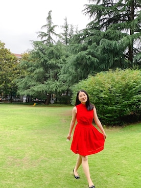 「ONLY（オンリー）のアイテム（ワンピース/ドレス）」を使った、shengchungさん（レディース・160cm）の秋コーディネート