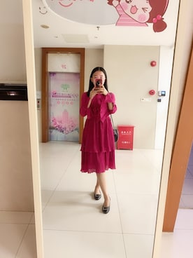 「ONLY（オンリー）のアイテム（ワンピース/ドレス）」を使った、shengchungさん（レディース・160cm）の秋コーディネート