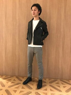 ニコルさん（メンズ・175cm）の春コーディネート