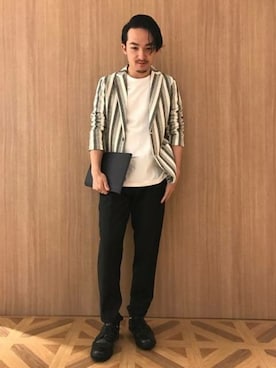 ニコルさん(メンズ・175cm)の春コーディネート