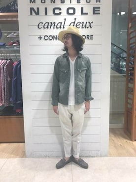 ニコルさん（メンズ・170cm）の春コーディネート