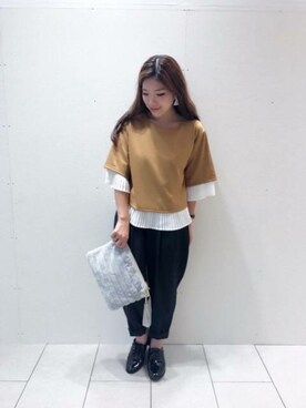 ニコルさん（レディース・164cm）の秋コーディネート