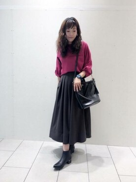 ニコルさん（レディース・164cm）の秋コーディネート