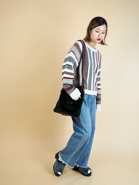 ニコルさん（レディース・160cm）の秋コーディネート