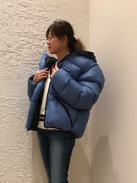 「チルデンニット」｜ニコルさん（レディース・164cm）の冬コーディネート
