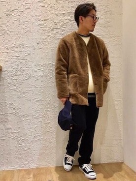 ニコルさん（メンズ・175cm）の冬コーディネート