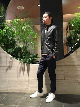 「大人リラックス」｜ニコルさん（メンズ・175cm）の春コーディネート