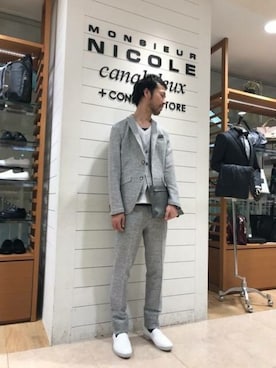 ニコルさん（メンズ・175cm）の春コーディネート