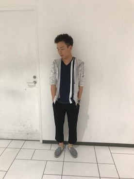 ニコルさん（メンズ・170cm）の夏コーディネート