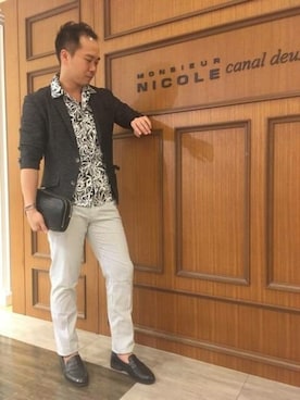 ニコルさん(メンズ・175cm)の夏コーディネート