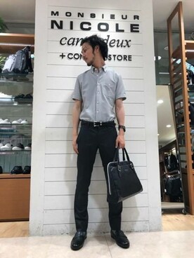 ニコルさん(メンズ・175cm)の夏コーディネート