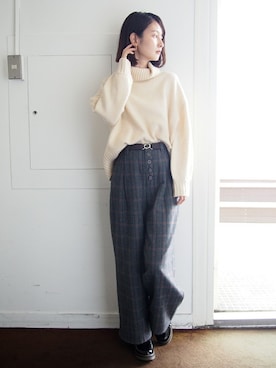 ニコルさん（レディース・164cm）の秋コーディネート