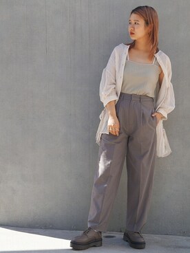 ニコルさん（レディース・158cm）の夏コーディネート