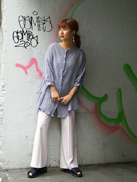 ニコルさん（レディース・158cm）の夏コーディネート