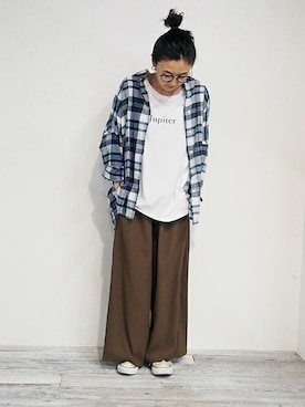 ニコルさん（レディース・158cm）の夏コーディネート