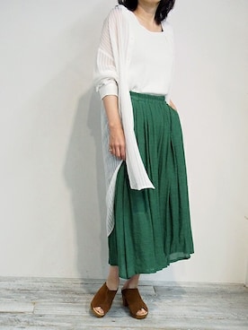 ニコルさん（レディース・158cm）の夏コーディネート