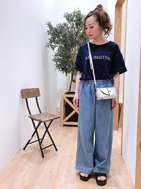 ニコルさん（レディース・147cm）の夏コーディネート