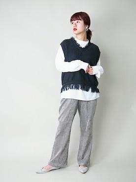 ニコルさん(レディース・158cm)の秋コーディネート