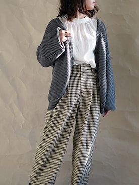 ニコルさん（レディース・154cm）の秋コーディネート