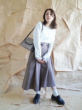 ニコルさん（レディース・154cm）の秋コーディネート