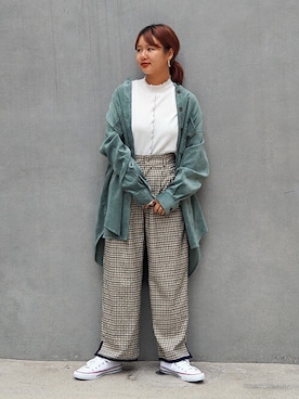 ニコルさん（レディース・158cm）の秋コーディネート