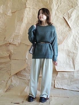 ニコルさん(レディース・154cm)の秋コーディネート