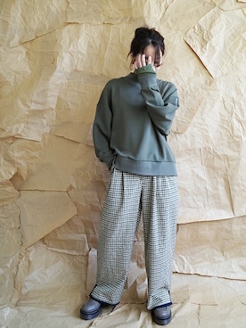 ニコルさん（レディース・154cm）の秋コーディネート