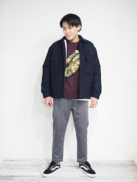 ニコルさん（メンズ・178cm）の秋コーディネート