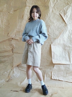 ニコルさん（レディース・154cm）の秋コーディネート