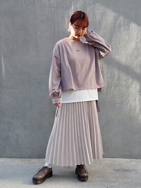 ニコルさん（レディース・158cm）の秋コーディネート