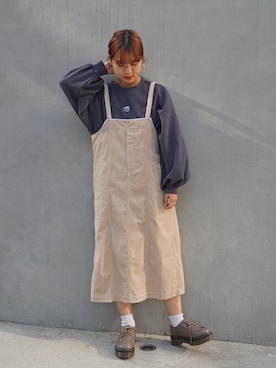 「179/WG（イチナナキュウダブルジー）のアイテム」を使った、ニコルさん（レディース・158cm）の秋コーディネート