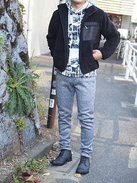 ニコルさん（メンズ・174cm）の冬コーディネート