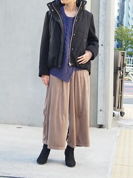 ニコルさん(レディース・163cm)の冬コーディネート