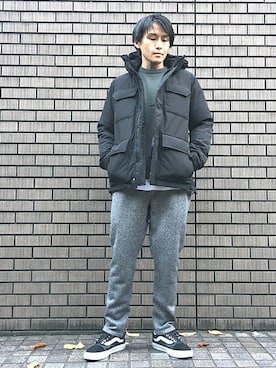 ニコルさん（メンズ・178cm）の冬コーディネート