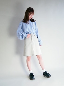 「179/WG（イチナナキュウダブルジー）のアイテム」を使った、ニコルさん（レディース・158cm）の冬コーディネート