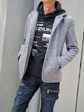 ニコルさん（メンズ・173cm）の冬コーディネート