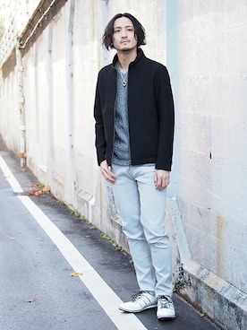 ニコルさん（メンズ・178cm）の冬コーディネート