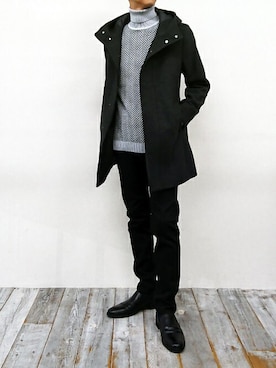 ニコルさん（メンズ・173cm）の冬コーディネート