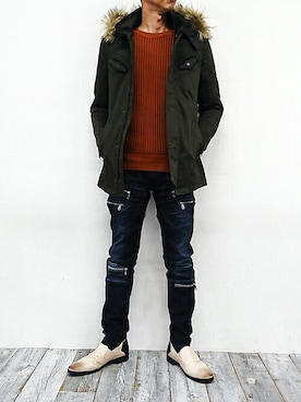 ニコルさん（メンズ・173cm）の冬コーディネート