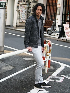 ニコルさん（メンズ・178cm）の冬コーディネート