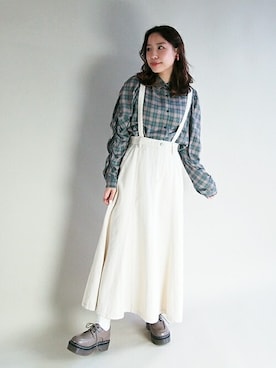 「179/WG（イチナナキュウダブルジー）のアイテム」を使った、ニコルさん（レディース・154cm）の冬コーディネート