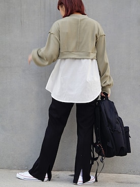 ニコルさん（レディース・158cm）の冬コーディネート