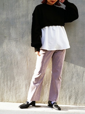 「179/WG（イチナナキュウダブルジー）のアイテム」を使った、ニコルさん（レディース・158cm）の冬コーディネート