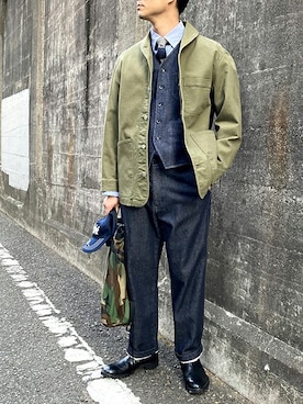 ニコルさん（メンズ・178cm）の冬コーディネート