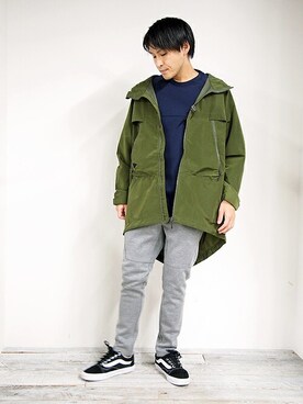 「old skool」｜ニコルさん（メンズ・178cm）の冬コーディネート