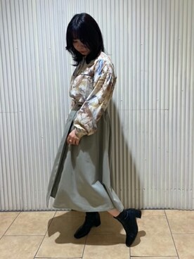 ニコルさん（レディース・152cm）の冬コーディネート